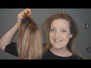 All About My Hair Topper - Jon Renau | Allison's Journey - YouTube Crown Hair Extensions, Losing Hair, Corte Bob, Male Pattern Baldness, Bald Hair, Pattern Baldness, Luscious Hair, Crown Hair, Hair Topper