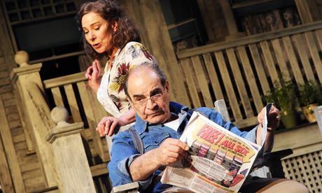 Zoe Wanamaker and David Suchet in "All My Sons" by Arthur Miller, Apollo Theatre, 2010 (Photograph: Tristram Kenton) David Corenswet Twisters, Zoe Wanamaker, Zoë Wanamaker, Staged David And Michael, All My Sons, David Brownlow Theatre, David Fincher Behind The Scenes, Theater Stage, Arthur Miller