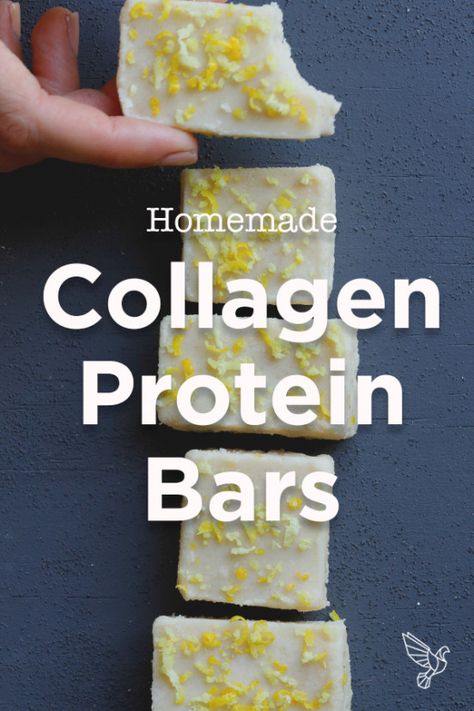 Dairy Free Benefits, Homemade Collagen, Protein Bars Recipe, Homemade Protein Bars, Paleo Protein Bars, Collagen Protein Bars, Low Carb Protein Bars, Collagen Recipes, Best Protein Bars