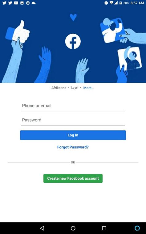 Facebook Login Mobile, Who Viewed My Facebook, Fb Login, Facebook Button, Facebook Login, Login Page Design, Mobile Login, Login Design, Delete Facebook