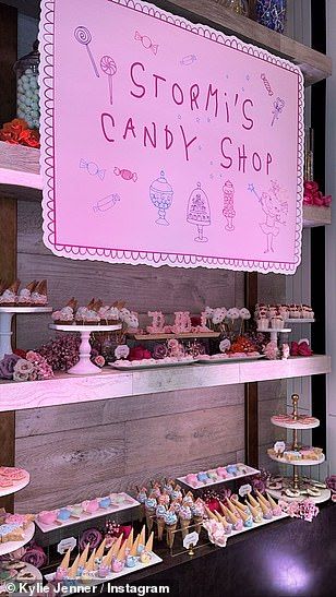 Kylie Jenner Instagram, Third Birthday Party, Kardashian Kids, Candyland Party, World Party, Birthday Candy, Third Birthday, 3rd Birthday Parties, Candy Shop