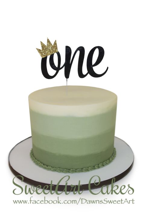 Smash Cake Cake Ideas, Wild One First Birthday Cake Smash, Green 1st Birthday Cake, Jungle Safari Smash Cake, Wild One 1st Birthday Cake, First Birthday Cake Wild One, Sage Green Smash Cake, Green First Birthday Cake, Simple Wild One Birthday Cake