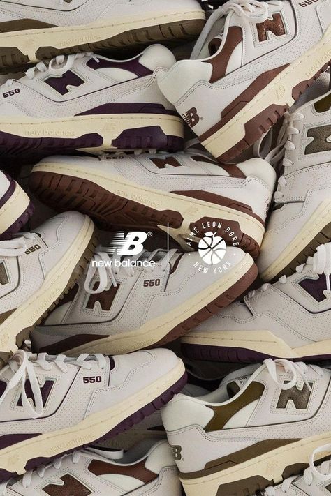 Brown 550 New Balance, New Balance 550 Brown, Zapatillas New Balance, Wallpaper Green, Aime Leon Dore, Brand Collaboration, Sneaker Release, New Balance Men, Swag Shoes