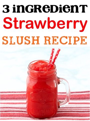 Slushie Recipe For Kids, Strawberry Desserts Easy Quick, Strawberry Desserts Easy, Slush Drinks, Strawberry Slushie, Delicious Thanksgiving Desserts, Desserts Easy Quick, Autumn Desserts, Easy Strawberry Desserts