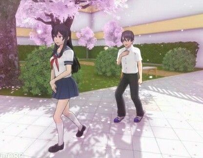 Ayato Aishi X Taeko, Ayato Aishi, Yandere Simulator Fan Art, Yandere Simulator Characters, Love Sick, I Love My Girlfriend, Anime Dress, Yandere Simulator, Funny Text Messages