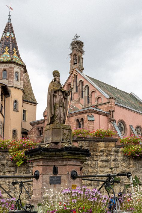 Fairytale Places, France Village, Village Aesthetic, Villages In France, Plan A Day, French Village, Alsace France, Cities In Europe, Places In Europe