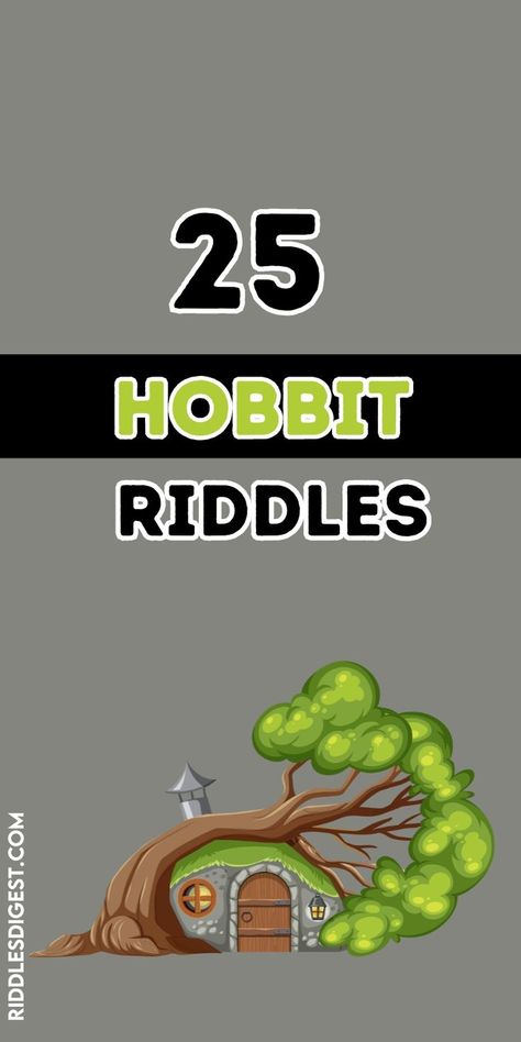 Explore the enchanting world of Hobbit riddles with our Pinterest board! Unravel the mysteries and test your wits with a collection of clever riddles from the Shire. Perfect for fans of fantasy and lovers of Middle-earth lore. Curious for more? Visit our blog for an in-depth look at Tolkien's magical universe Hobbit Day Activities, Hobbit Riddles, Lord Of The Rings Marathon, The Hobbit Aesthetic, Lotr Games, Hobbit Birthday, Lotr Party, Lotr Movies, Hobbit Book