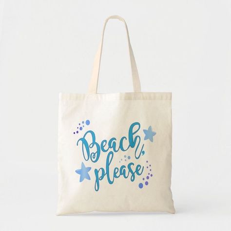 Eco Bag Design, Creative Tote Bag, Food Posters, Starfish Design, Beach Please, Eco Bag, Beach Tote Bags, Beach Tote, Girls Bags