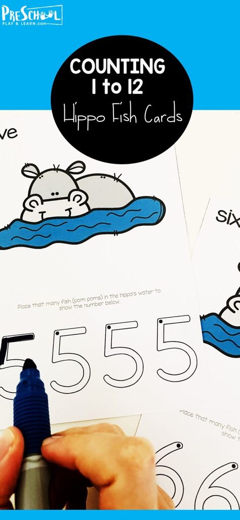 Help kids work on tracing numbers with this fun, hippo themed activity. Start by printing the number tracing mats, then practice writing numbers to 10 with this number mat free printable. This number tracing worksheets pdf are prefect for a zoo theme or animal theme with toddler, preschool, pre-k, and kindergarten age children. Practice Writing Numbers, Homeschool Science Lessons, Habitat Activities, Number Tracing Worksheets, Counting Activities Preschool, Zoo Activities, Cells Project, Free Worksheets For Kids, Tracing Numbers