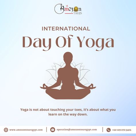 Wishing you a profound sense of connection and unity through your yoga practice. May you feel interconnected with all beings and experience a deep sense of oneness. Happy International Yoga Day! . . #yoga #fitness #meditation #yogapractice #yogainspiration #yogalife #yogaeveryday #mindfulness #yogalove #workout #motivation #health #wellness #yogaeverywhere #nature #yogachallenge #healthylifestyle #fitnessmotivation #yogapose #healing #fit #peace #Egypt #EgyptTourism #AmozonToursEgypt Egypt Tourism, Happy International Yoga Day, International Yoga Day, Yoga Day, Yoga Everyday, International Day, Workout Motivation, Yoga Challenge, Touching You