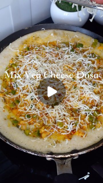 Shrilekha Patkar | Homechef💛 on Instagram: "Today’s Special ✨- Mix Veggie Cheese Dosa 🫓🧀🌱

Experience the ultimate fusion with our Mix Veg Cheese Dosa: a crispy dosa packed with veggies and oozing cheese! 🥦🧀 Let each bite be a burst of flavor as the veggies and cheese dance on your palate! 😋✨ Elevate your dining experience with this delightful twist on a classic dish – a must-try for all food enthusiasts! 🌟

Recipe in the comments section, Follow for more ♥️

#mixvegcheesedosa  #cheesedosai #vegdosai #vegcheesedosai #weekendfood #sizzlethespice" Cheese Dosa, Cheese Dosa Recipe, Dosa Recipe, Cheez It, Home Chef, Classic Dishes, Cheese