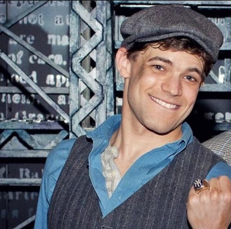 Jack Kelly Newsies Jeremy Jordan, Broadway Aesthetic, Broadway Actors, Jeremy Jordan, Jack Kelly, Paper Boy, Theatre Life, Jumping Jacks, Newsies