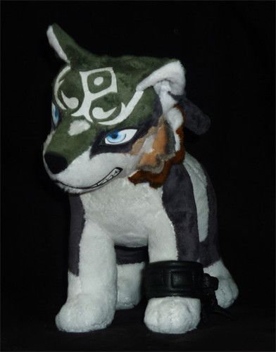 RARE "Wolf Link" Plush 18" | Legend of Zelda Twilight Princess Zelda Plushies, Nerd Plushies, Zelda Wolf, Zelda Plush, Link Plush, Zelda Items, Plush Ideas, Bardock Super Saiyan, Wolf Link