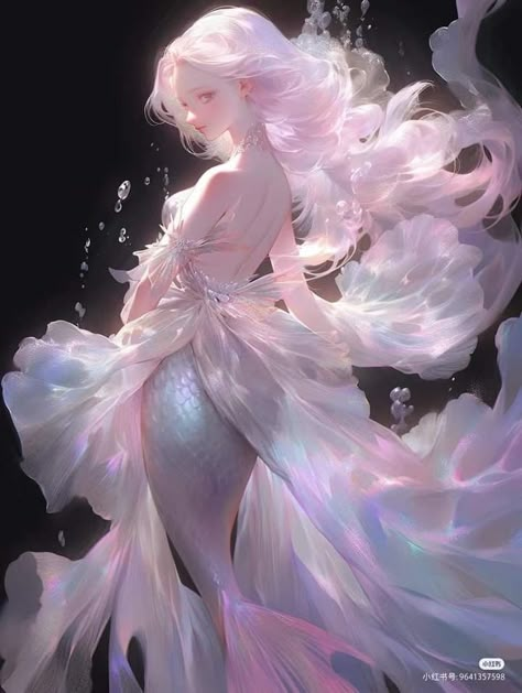 Siren Oc, Oc Female, Fantasy Mermaids, Dress Design Sketches, Art Dark, Mermaid Art, A Mermaid, Beautiful Fantasy Art, Sirens