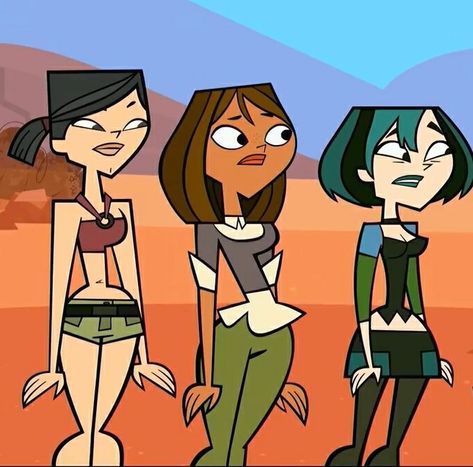 Team Amazon Total Drama, Total Drama Redesign, Blurry Colors, Gwen Tdi, Drama Tv Series, Library Aesthetic, Detailed Coloring Pages, Drama Total, Drama Memes