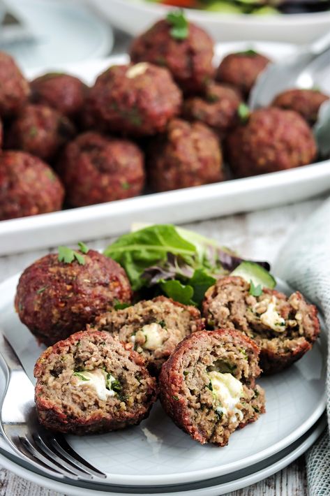 Add these Smoked Stuffed Meatballs to your menu, great with dipping sauce or with pasta, easy to make on the pellet grill! Smoked Meatballs, Stuffed Meatballs, Cheese Stuffed Meatballs, Pasta Easy, Smoked Food, Pellet Grill Recipes, Smoked Cheese, Seasoned Bread Crumbs, Cheese Stuffed