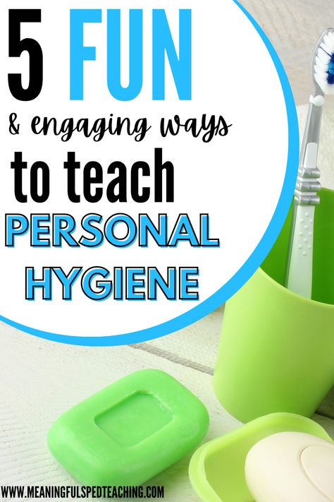 Unlock Discover 5 exciting and interactive ways to teach personal hygiene to your students! From hands-on activities to interactive games, these engaging methods will make learning about personal hygiene a breeze. Help your students develop healthy habits while having fun in the process. Check out these ideas now for an educational and enjoyable journey to cleanliness! #PersonalHygiene #HygieneEducation #TeachingResources #FunLearning #InteractiveActivities Personal Hygiene Activities For Kids, Personal Hygiene Activities, Hygiene Lessons, Hygiene Activities, Life Skills Lessons, Middle School Lesson Plans, Money Skills, Proper Hygiene, Teaching Special Education