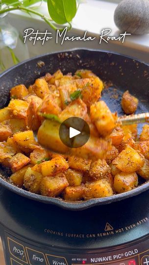 Potato Masala Fry / Written recipe in comments 🤗 | South Cookery | South Cookery · Original audio Potato Masala Recipe, Potato Masala, Curd Rice, Red Chilli Powder, Have Courage And Be Kind, Roast Potatoes, Masala Recipe, Boiled Potatoes, Coriander Seeds