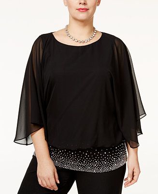 in stock Formal Blouses, Black Chiffon Blouse, Evening Blouses, Plus Size Formal, Dressy Blouse, Evening Tops, Embellished Blouse, Dressy Tops, Chiffon Blouse