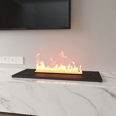 Fireplace Tv Console Ideas, Modern Fireplace Tv Console, Electrical Fireplace Ideas, Floating Fireplace Tv Stand, Floating Tv Stand With Fireplace, Tv Stand Fireplace Ideas Living Rooms, Fireplace Tv Stand Decor Ideas, Fireplace Tv Stand Decor, Tv Console With Fireplace