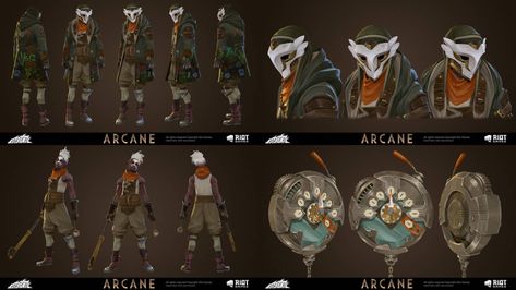 Arcane Firelight Leader Ekko Character Sheet by michaelxgamingph on DeviantArt Ekko Arcane Reference, Arcane Concept Art Character Design, Firelights Arcane, Arcane Firelight, Arcane Animation, Ekko Cosplay, Ekko League Of Legends, League Of Legends Characters, Character Sheet