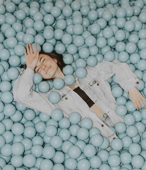 Ball Pit Photoshoot, Hayley Pham, Haley Pham, Vietnamese Culture, 19 Years Old, Podcast Host, Fav Youtubers, Jake Paul, Ball Pit