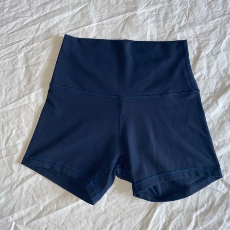 Lululemon Align High Rise 4” Short- Navy Size 4 Lululemon Png, Lululemon Clothes, Gymwear Outfits, Cute Nike Outfits, Cute Comfy Outfits, Garment Bag, Lululemon Align, Sporty Outfits, Outfit Inspo Fall