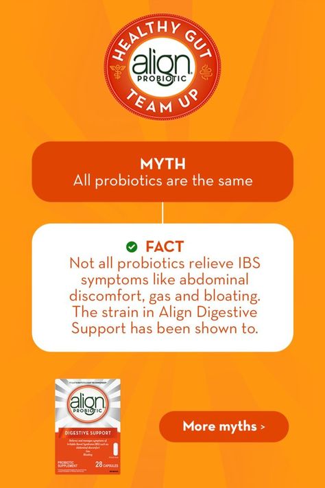 Join the Align Healthy Gut Team Up for a $3 OFF Coupon to try Align for a month. See how great it feels to support gut health. Align Probiotic’s flagship strain, Bifidobacterium 35624™ was developed by gastroenterologists over 20 years ago and has been shown in research to help relieve and manage Irritable Bowel Syndrome (IBS) symptoms like abdominal discomfort, gas and bloating. Align is the #1 doctor recommended probiotic for 6 years straight. Align Probiotic, Abdominal Discomfort, Irritable Bowel, Probiotics Supplement, Shoulder Length Hair Cuts, Healthy Gut, Gut Health, Probiotics, Benefits