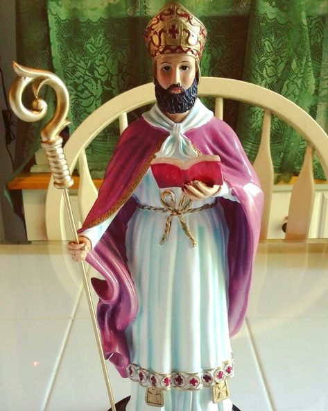 St Cyprian, The Conjuring, Statue