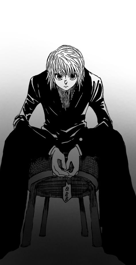 Hxh Wallpaper Kurapika, Hunter X Hunter Wallpapers Iphone, Kurapika Wallpapers, Hxh Wallpaper, Hunter X Hunter Kurapika, Black And White Aesthetic, White Aesthetic, Hunter X Hunter, Iphone Wallpapers