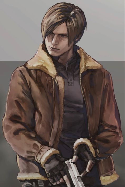 Official RE: 4 concept art (capcom Resident Evil Collection, Resident Evil Game, Resident Evil Leon, Tableau Art, Silent Hill, Resident Evil, Pretty Art, Cat Ears, No. 2