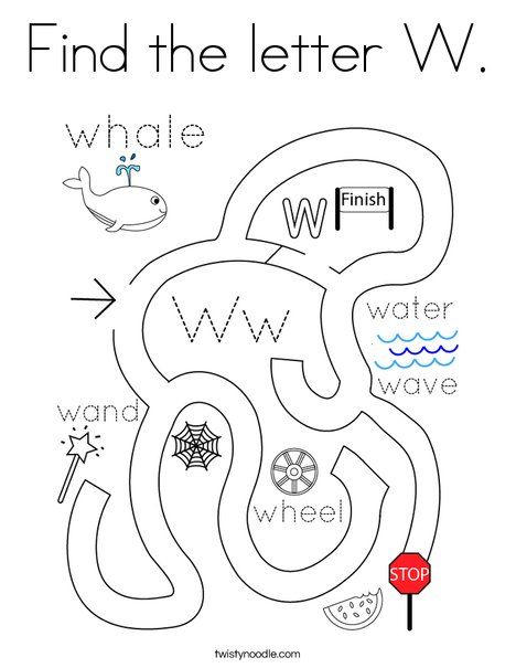 Letter W Preschool, Letter W Coloring Page, W Coloring Page, Abc Activity, Abc Activities, Worksheets Preschool, Pre K Activities, Alphabet Preschool, Letter W