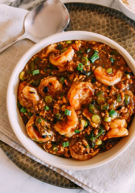 Shrimp With Lobster Sauce, Lobster Sauce, Woks Of Life, The Woks Of Life, Bean Sauce, Takeout Food, Black Bean Sauce, Asian Inspired Recipes, Woks