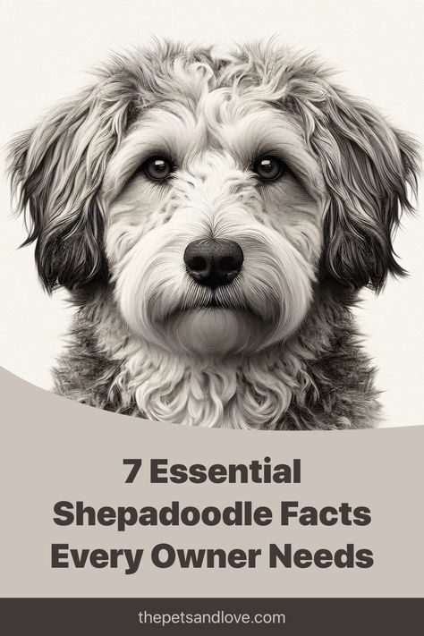 Discover the ultimate guide to the amazing Shepadoodle! 🐾 This German Shepherd-Poodle mix combines the best traits of both parent breeds. Learn essential facts: low-shedding, highly intelligent, super social, and full of energy! Is this your next dream dog? Click to find out! 🌟 #Shepadoodle #DogLovers #PetCare Shepadoodle German, German Shepherd Poodle Mix, Apartment Dogs, Good Traits, Dream Dog, Purebred Dogs, Poodle Mix, Rhodesian Ridgeback, Standard Poodle