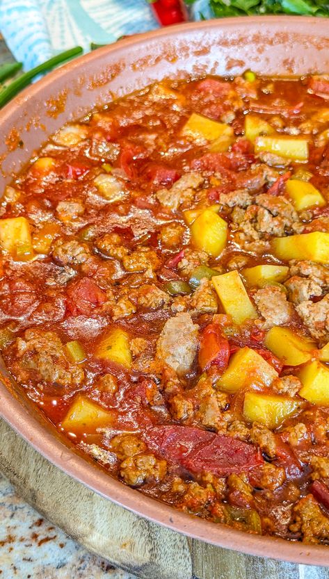 My Grandma’s Version of Picadillo Authentic Picadillo Recipe, Easy Picadillo Recipe Mexican, Crockpot Picadillo, Picadillo Recipe Mexican Authentic, Mexican Picadillo Recipe Ground Beef, Homemade Picadillo, Picadillo Recipe Mexican, Mexican Picadillo, Picadillo Recipe