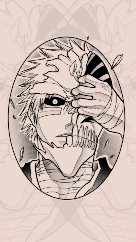 Bleach Manga Tattoo, Bleach Tattoo Design, Bankai Tattoo, Bleach Tattoo Anime, Bleach Anime Tattoo Ideas, Western Tattoos Ideas, Ichigo Tattoo, Bleach Anime Tattoo, Bleach Tattoo Ideas