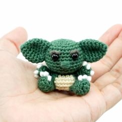 Mini Gremlin Monkey Amigurumi, Mini Monkey, Yarn Ball, Gremlins, Tapestry Needle, Single Crochet, Amigurumi Pattern, Crochet Hooks, Crochet Projects