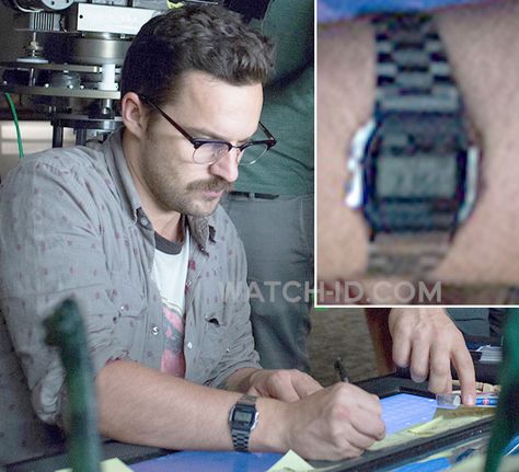 Jake Johnson wears a Casio A158WA-1 watch in Jurassic World. Casio Vintage Watch Men Outfit, Casio A158, Casio Gold Watch, Casio Watch Women, Casio Vintage Watch, Casio Protrek, Casio Digital, Casio G Shock Watches, Jake Johnson