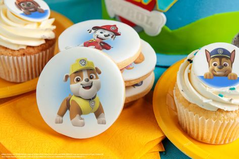 Paw Patrol Cookies, Paw Patrol, Sugar Cookies, Frosting, Oatmeal