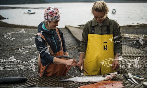 Pnw Vibes, Alaska Homestead, Salmon Sisters, Homer Alaska, Aleutian Islands, Our Story, Outdoor Life, Rain Wear, Fishing Boats