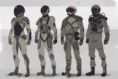 Futuristic Space Suit Concept Art, Sci Fi Suit Concept Art, Sci Fi Character Design, Astronaut Suit, Futuristic Armour, Astronaut Design, Rope Hair, Arte Robot, Biome