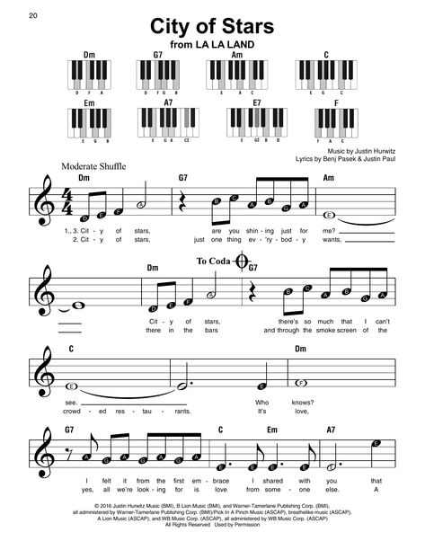 City Of Stars Piano, Piano Easy, City Of Stars, Star City, Music Piano, Piano Tutorial, Piano Chords, French Lessons, Easy Piano