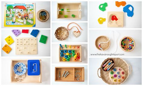 Montessori Activities 6-12 Months, Montessori 30 Months, Montessori 24 Months, Motricita Fine, Montessori Shelf Ideas, Montessori Lesson Plan For 3-6 Yrs Old, Montessori Baby 6-12, Montessori 24-36 Months, Montessori Infant