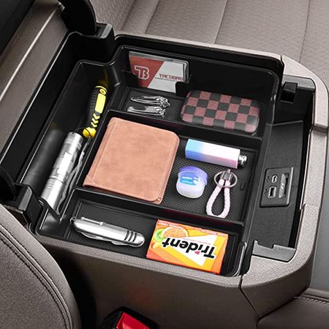 Center Console Organization Car, Chevy Tahoe Accessories, 2023 Suburban, Tahoe Accessories, Chevy Tahoe Interior, 2021 Chevy Tahoe, Suburban Chevy, Toyota Rav4 Accessories, 2016 Tahoe