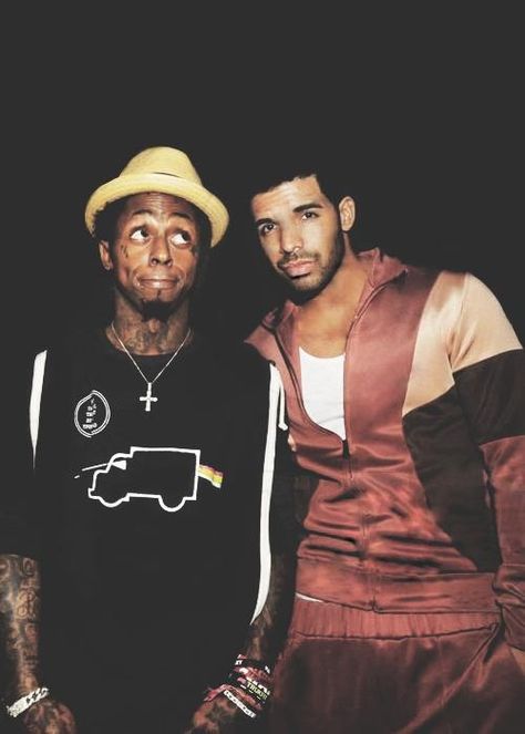 Lil wayne & Drake Drake And Lil Wayne, Lil Wayne Nicki Minaj, Lil Weezy, Nicki And Drake, Old Drake, Aubrey Graham, Champagne Papi, Drake Photos, Drizzy Drake