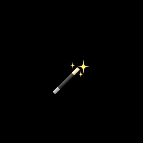 Instagram Emojis, Emoji Black, Iphone Emoji, Emoji For Instagram, Screen Layout, Cute Tumblr Pictures, Magic Wand, Black Background, Black Backgrounds