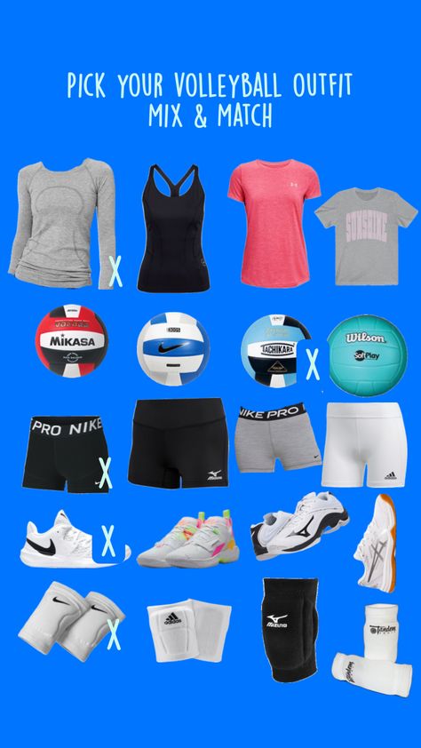 Volleyball Conditioning, Mizuno Volleyball, Volleyball Outfit, Volleyball Workouts, Volleyball Outfits, Athletic Outfits, Cute Fits, Nike Pros, Tandem