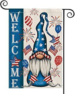 Amazon.com: patriotic garden gnome July Garden, Patriotic Garden Flag, Independence Day Flag, Garden Flag Stand, Flag Football, A Flag, Yard Flags, Flag Sizes, Flag Stand