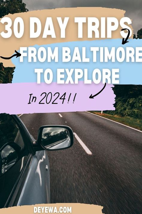 "Explore beyond Baltimore's borders! From historic landmarks to outdoor adventures, these day trips offer something for every traveler. Start planning your next adventure now! #DayTrips #BaltimoreTravel" Maryland Day Trips, Quick Weekend Getaways, Alcohol Drink Recipes, The Best Day, Weekend Getaway, Weekend Getaways, Outdoor Adventures, Day Trips, Baltimore