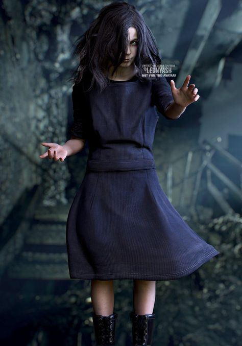 Eveline Resident Evil, Resident Evil 7 Biohazard, Attack On Titan Anime, Resident Evil, Anime Character Design, Zombie, Wrap Dress, Character Design